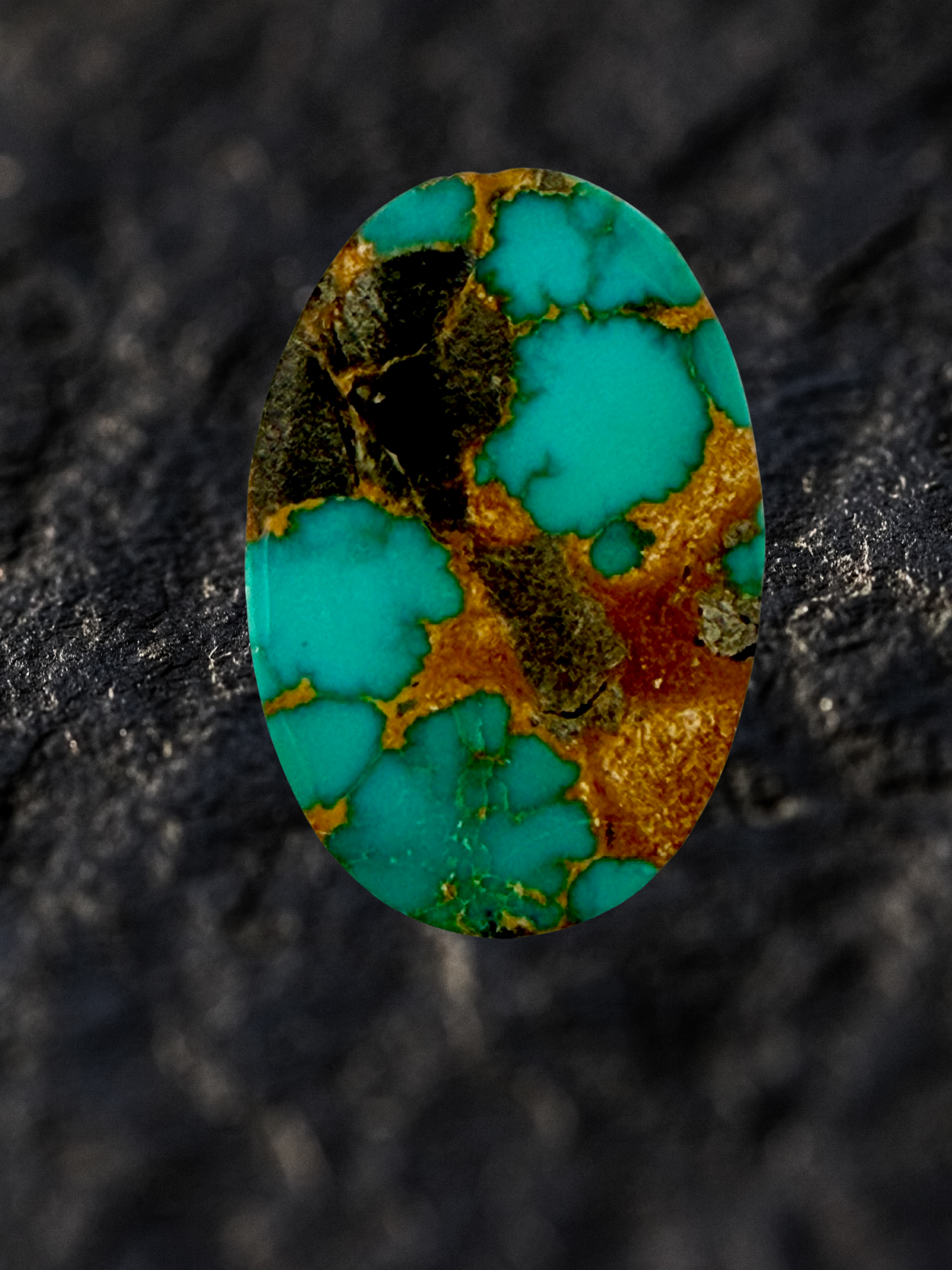 How turquoise is created