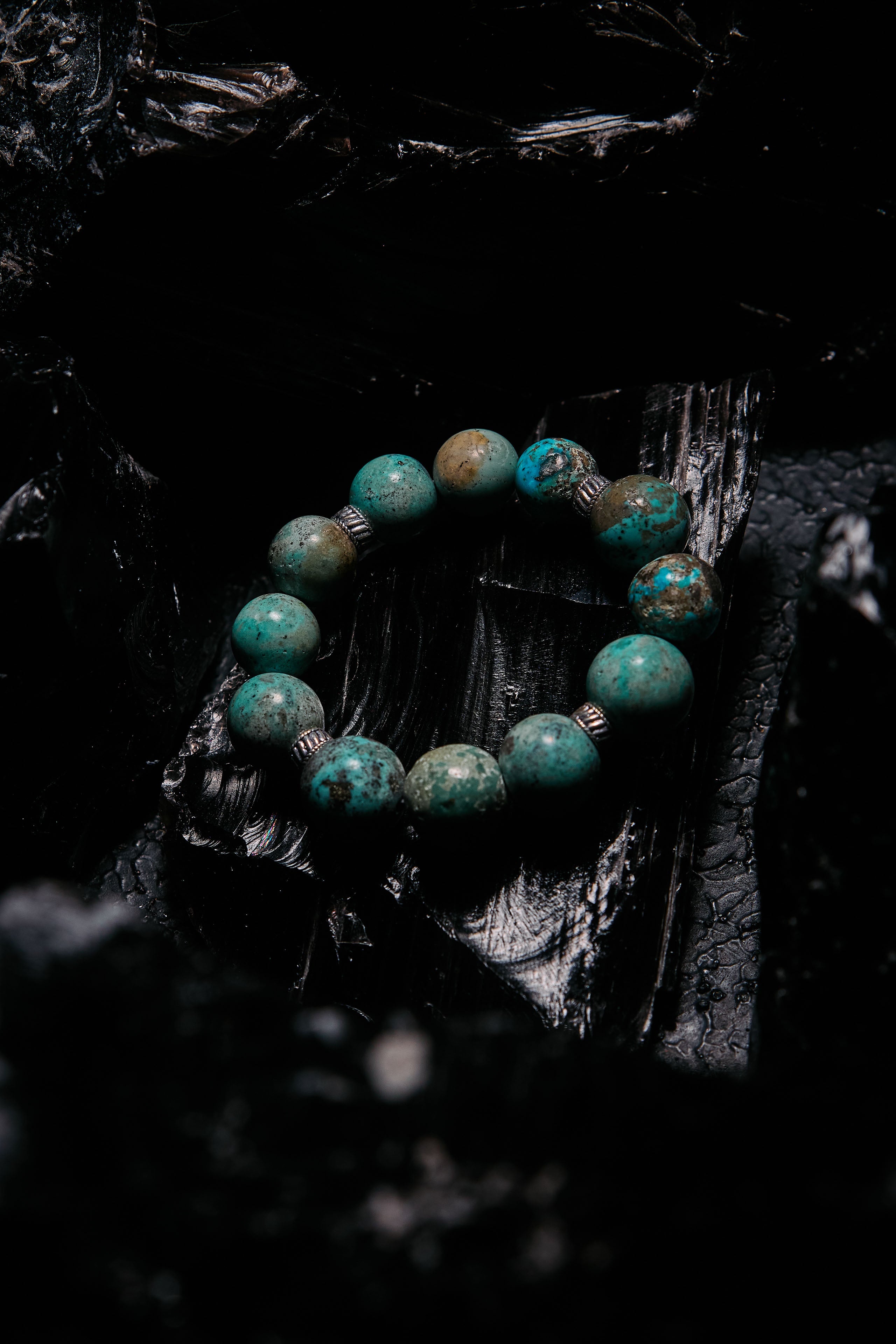 Beaded stretch bracelets