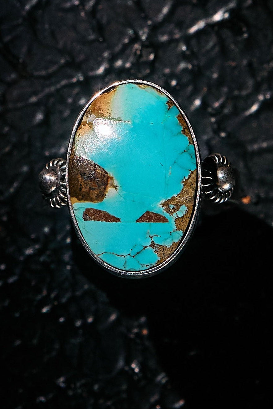Turquoise ring on 925 silver