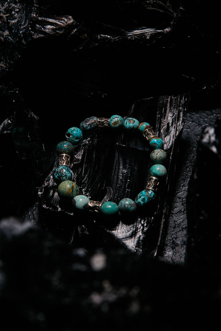 Turquoise beaded bracelet 